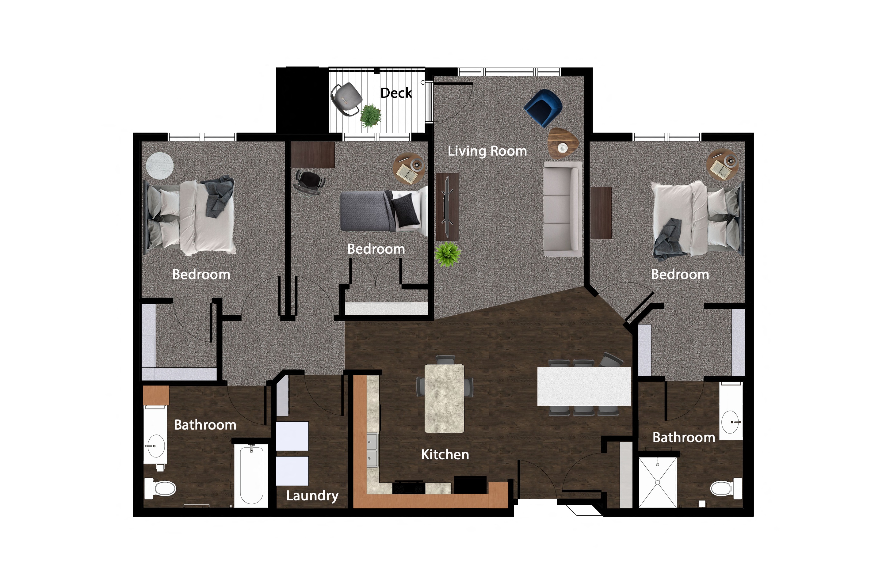 Floor Plans of Connex Apartments in St. Michael, MN